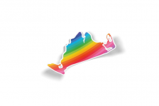Martha's Vineyard Pride Rainbow Vinyl Sticker